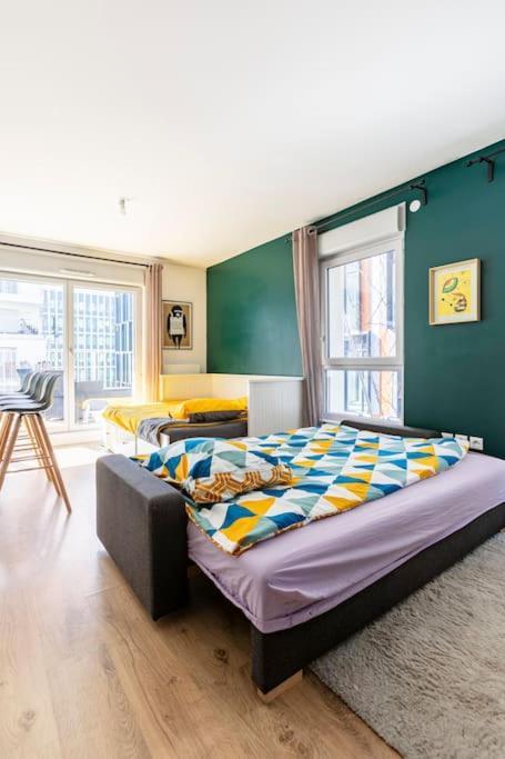 Grand Appartement , Paris La Defense Arena, 50 Metres De La Gare, 15 Min Champs Elysees Нантерр Экстерьер фото